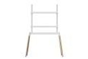 Fladskærms TV - Tilbehør - Gembird TV floor stand 55" - 86" white/wood - TVS-86F-01-W
