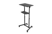 Fladskærms TV - Tilbehør - Gembird Mobile lecture desk with caster wheels black - TVS-DESK-01-BK