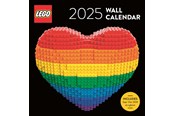 Hobby artikler - Euromic LEGO®Wall Calendar 2025 - Rainbow Heart - 4013062-228792
