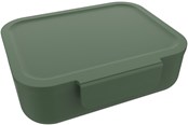 Skoletilbehør - Euromic LUNCH BUDDIES Army Green lunch box w/clip&divider - 088908724-21455827