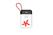 Powerbank - SKross Reload 20 Travel - 20.000 mAh Powerbank - Hvid - 20000 mAh - SKPBR20TRA02CN