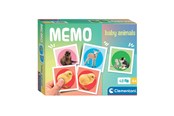 Brætspil - Clementoni Memo Game Baby Animals - 18315