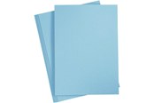 Kreativitet & Hobbyartikler - Creativ Company - Cardboard Light Blue A4 220g 10 pcs. - 219018