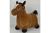 Rolleleg - Krea Hop And Bounce Plush Horse Brown - 36-2032