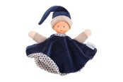 Babylegetøj - Corolle Tidoudou - Navy Blue Cuddle Cloth 17cm - 9000030160