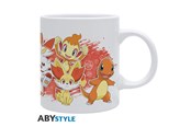 Merchandise - ABYstyle - POKEMON Mug Fire Starters White - Krus - MG3946