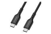 USB kabel - OtterBox Standard Cable USB C-C 2M USB-PD Black - 78-81357
