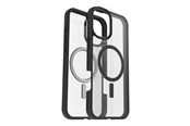 Mobil - Covers & Cases - OtterBox React MagSafe Apple iPhone 16 Plus Black Crystal - clear/black - ProPack - 77-96236
