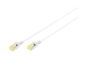 Netværkskabel - DIGITUS patch cable - 10 m - grey - Grå - 10m - DK-1624-A-100S