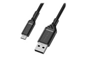USB kabel - OtterBox Cable USB A-Micro USB 2M - black - 78-52657