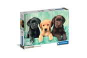 Puslespil - Clementoni Three Labradors (1000) - 39946
