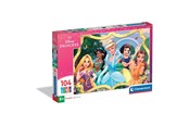Puslespil - Clementoni Disney Princess Super Colour Puzzle (104) - 25058