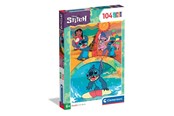 Puslespil - Clementoni Disney Stitch Super Colour Puzzle (104) - 25042