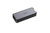 Dockingstation - Verbatim Pro - docking station - USB-C - 2 x HDMI DP - 1GbE - 32173