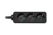 Strømkabel (ekstern) - Deltaco Power Strip - 1.5 m - GT-0320