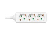 Strømkabel (ekstern) - Deltaco GT-0302 Power Strip - 5 m - GT-0302