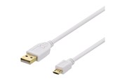 USB kabel - Deltaco USB 2.0 Cable Type A (M) Type Micro B (M) - 1 m - MICRO-100