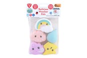 Babylegetøj - PLAY Bath Toys Weather Influences in Net 5pcs. - 1851