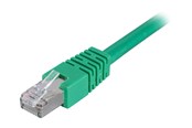 Netværkskabel - Deltaco LAN CAT 6 - F/UTP - Grøn - 1meter - STP-611G