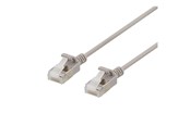 Netværkskabel - Deltaco patch cable - 1.5 m - grey - Grå - 1m - UFTP-1030