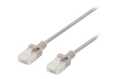 Netværkskabel - Deltaco patch cable - 50 cm - grey - Grå - 0.5m - UUTP-1010