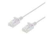 Netværkskabel - Deltaco patch cable - 1.5 m - white - Hvid - 1meter - UUTP-1412