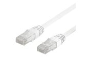 Netværkskabel - Deltaco LAN - CAT 6 - UTP - Hvid - 0.5m - TP-60V-50P