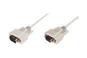 Skærmkabel - DIGITUS D-Sub9/M - D-Sub9/F Serial Extension Cable - 2m - AK-610203-020-E