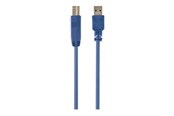USB kabel - Gembird Cablexpert Professional series - USB cable - USB Type A to USB Type B - 50 cm - CCP-USB3-AMBM-0.5M
