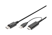 Skærmkabel - DIGITUS adapter cable - 2 m - DK-HD2533-01-4