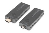 Repeater, boostere, bridges & transceiver - DIGITUS - transmitter and receiver - video/audio extender - Wi-Fi 5 802.11b/g/n - DS-55324