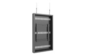 Vægbeslag, AV-Beslag & AV-Møbler - Multibrackets M Pro Series enclosure - small - for flat panel - high brightness - black (RAL 9005) - Max 25 kg - recommended for 46" - 7350105219351