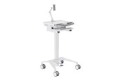 Vægbeslag, AV-Beslag & AV-Møbler - Multibrackets M Basic cart - for tablet / keyboard / mouse / notebook - white silver - Max 7.5 kg - recommended for - 7350105219603