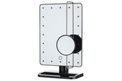 Makeupspejl - UNIQ Hollywood Makeup Mirror with light and 10x magnification Black - 4459