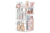 Anden personlig pleje - UNIQ 360° rotating makeup organizer - Clear - 4635-5