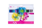 Kreativt Legetøj - Bruynzeel Ecoline Brush Pen Set Primary 30 Colors - 11509025