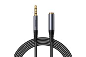 Audio kabel - Joyroom  stereo audio cable AUX 3.5 mm mini jack (male) - mini jack (female) 1.2 m black (SY-A09) - SY-A09