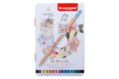 Kreativt Legetøj - Bruynzeel Expression Colored Pencils Pastel Shades Tin 12 - 60312112