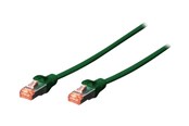 Netværkskabel - DIGITUS Professional patch cable - 2 m - green - Grøn - 2m - DK-1644-020/G