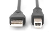 USB kabel - DIGITUS USB 2.0 Type-A to Type-B - 3m - AK-300105-030-S