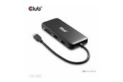 Dockingstation - Club 3D 8-in-1 - docking station - USB-C - HDMI DP - 1GbE - CSV-2551