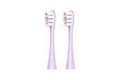 Eltandbørste - Oclean Tandbørstehoveder Brush Head Professional Clean 2 Pack Purple - C04000274
