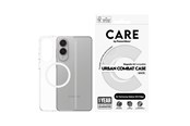 Mobil - Covers & Cases - CARE by PanzerGlass Flagship Case Transparent Urban Combat w. White Qi Compatible Samsung S25 Edge - CR37967