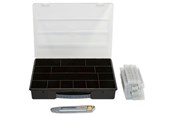 Værktøj - Stanley STHT10019-9 Knife And Organizer Set With 200 Blades - STHT10019-9