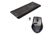 Tastatur - PORT Designs PORT Connect SILENT PACK 2 IN 1 - Tastatur & Mus sæt - Amerikansk engelsk - Grå - 900901-US