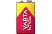 Batteri - VARTA Longlife Max Power 9V 1-Pack VLK - 4722614401