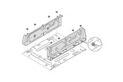 Systemtilbehør (kølepasta mv.) - Lenovo - server mounting bracket (horizontal / vertical) - 4XF7A86295