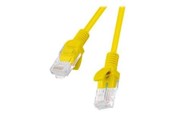 Netværkskabel - Lanberg patch cable - 50 cm - RAL 1016 yellow - Gul - 0.5m - PCU5-20CC-0050-Y