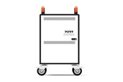 Skærmholder - PORT Designs PORT Connect Charging Cabinet cart - for 20 notebooks / 1U rack - black - 901973-SA
