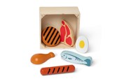 Trælegetøj - Melissa & Doug Wooden Toy Play Food - Protein - 95208
